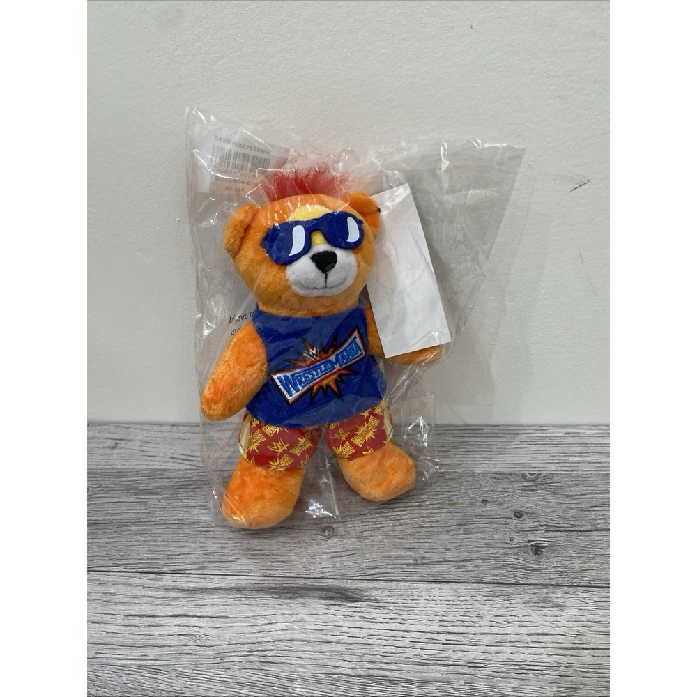 WWE Wrestlemania 33 Plush Bear NWT